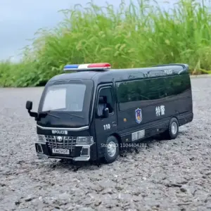 1:32 Scale Police Bus Replica for Collectors 15 Se5db1e83207e4c9ea3292cf7f7aab534O