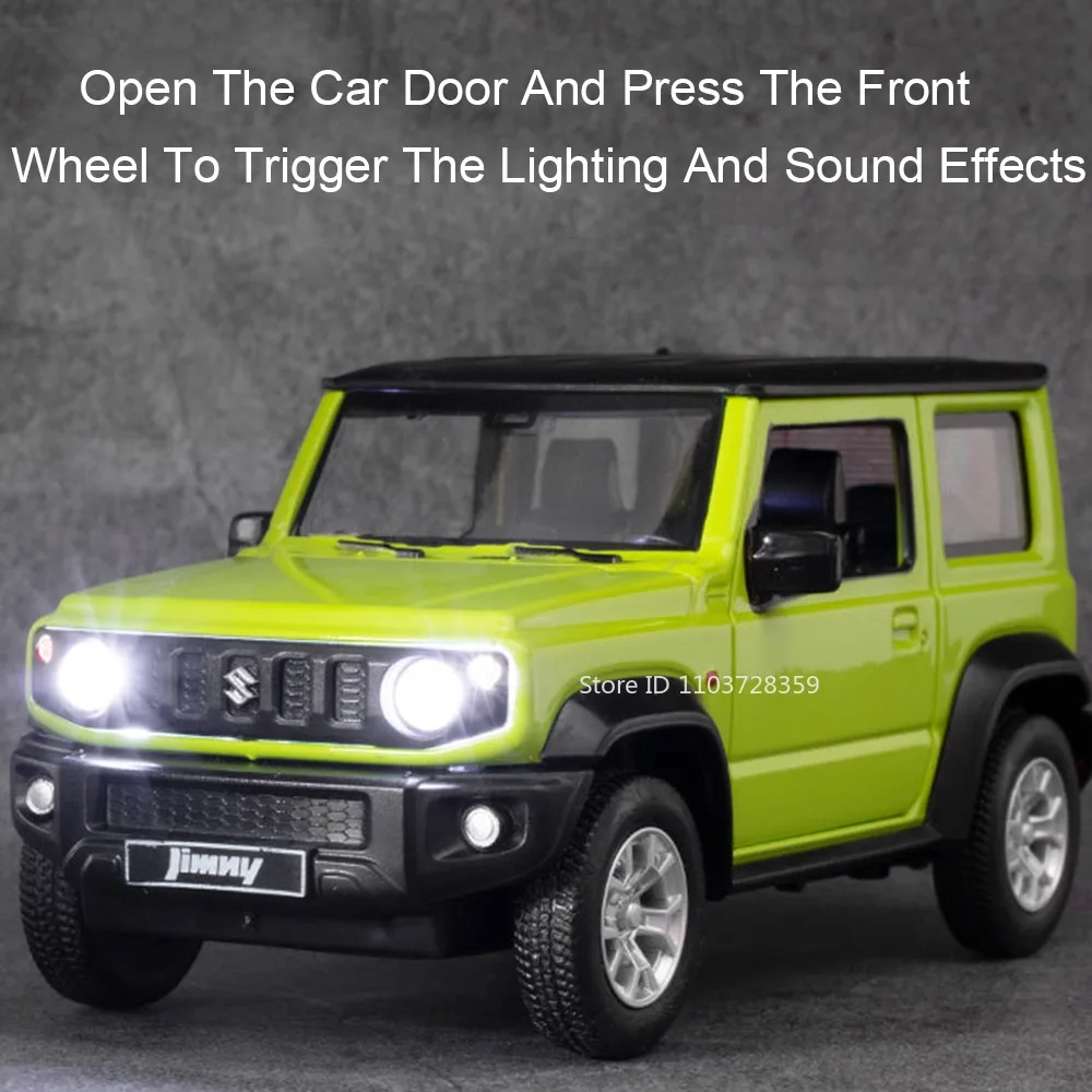 Suzuki Jimny 2018 Diecast Model, 1:26 Scale 4 Suzuki Jimny 2018 Diecast Model, 1:26 Scale - Image 4
