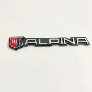 Alpina Badge for BMW Models 13.6cm Alloy Emblem