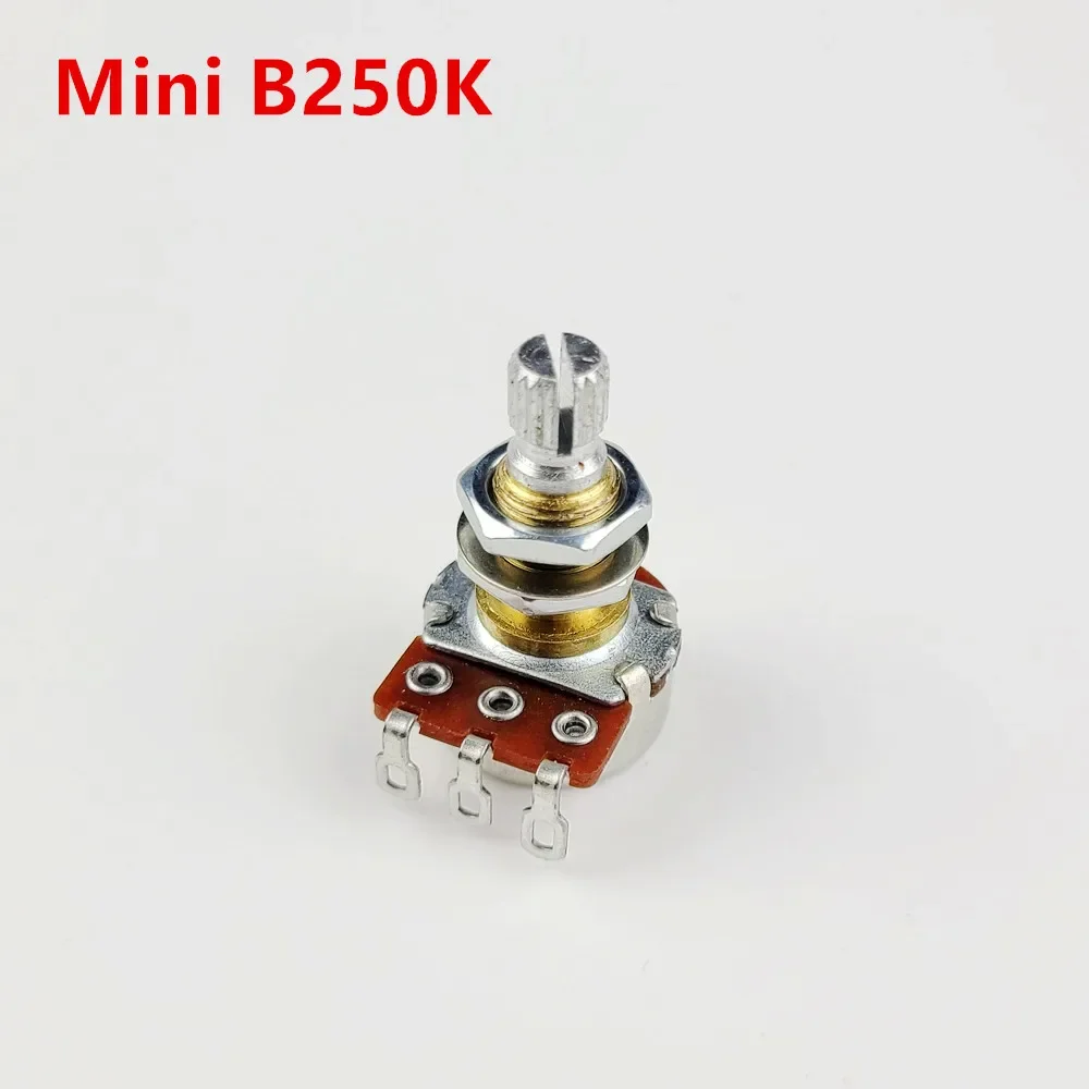 Korean Brass Shaft Guitar Potentiometer A500K 9 Korean Brass Shaft Guitar Potentiometer A500K - Image 9