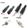 2.5mm Mono & Stereo Audio Jack Connectors Set