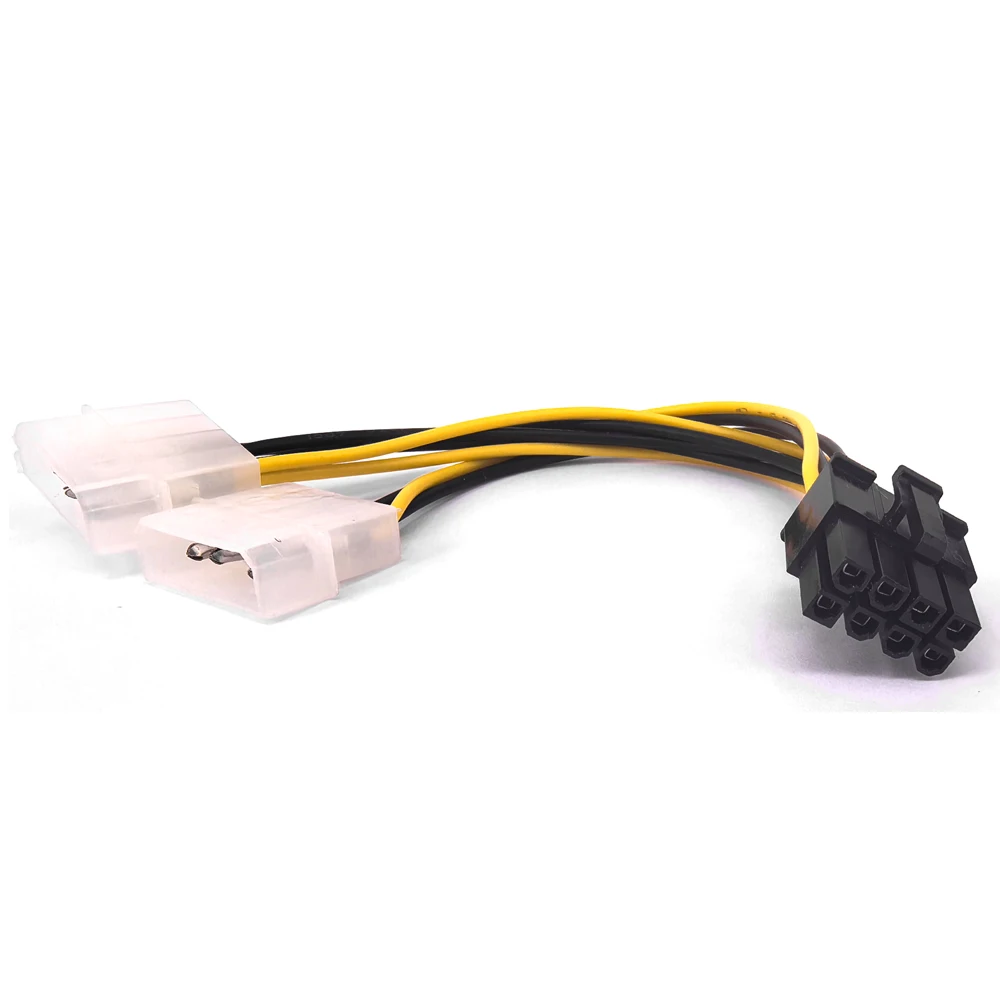 8-Pin to Dual 4-Pin PCIe Power Cable 2 8-Pin to Dual 4-Pin PCIe Power Cable - Image 2