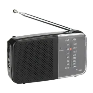 Stylish 115mm x 62mm x 28mm AM/FM Portable Radio 14 Se63bcab06c88438688ba055233e8f99f1 2