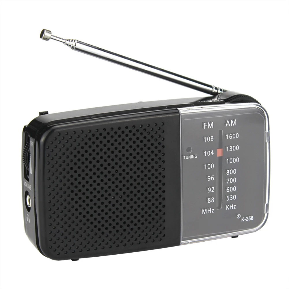 Portable AM/FM Radio with Retractable Antenna 8 Portable AM/FM Radio with Retractable Antenna - Image 8