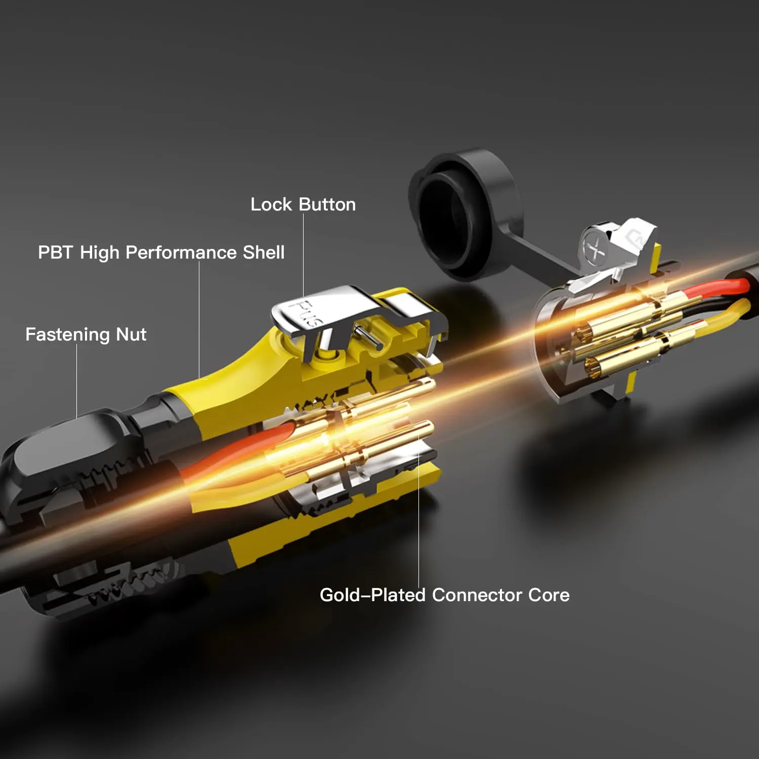 Industrial LP20 Connector with IP68 Rating 6 Industrial LP20 Connector with IP68 Rating - Image 6