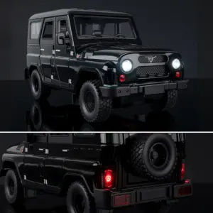1:18 Scale Russian UAZ Hunter Jeep Model 11 Se6409360a19e4261a1698239215003f5Y