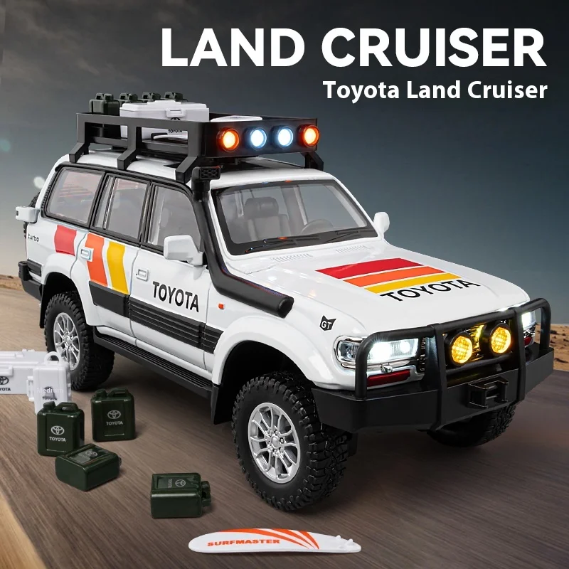 1:24 Toyota Land Cruiser LC80 Diecast Model 6 1:24 Toyota Land Cruiser LC80 Diecast Model - Image 6