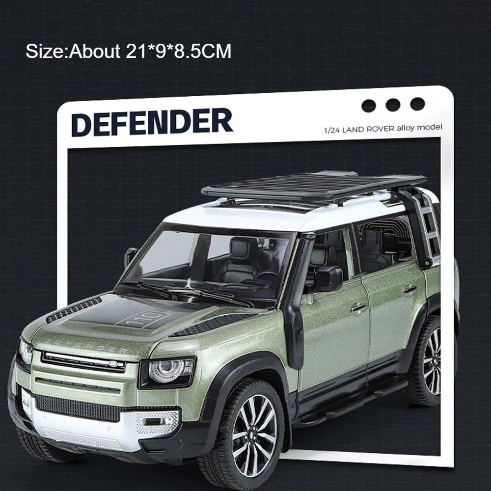 Land Rover Defender & Range Rover 1:24 Scale Model 10 Land Rover Defender & Range Rover 1:24 Scale Model - Image 10