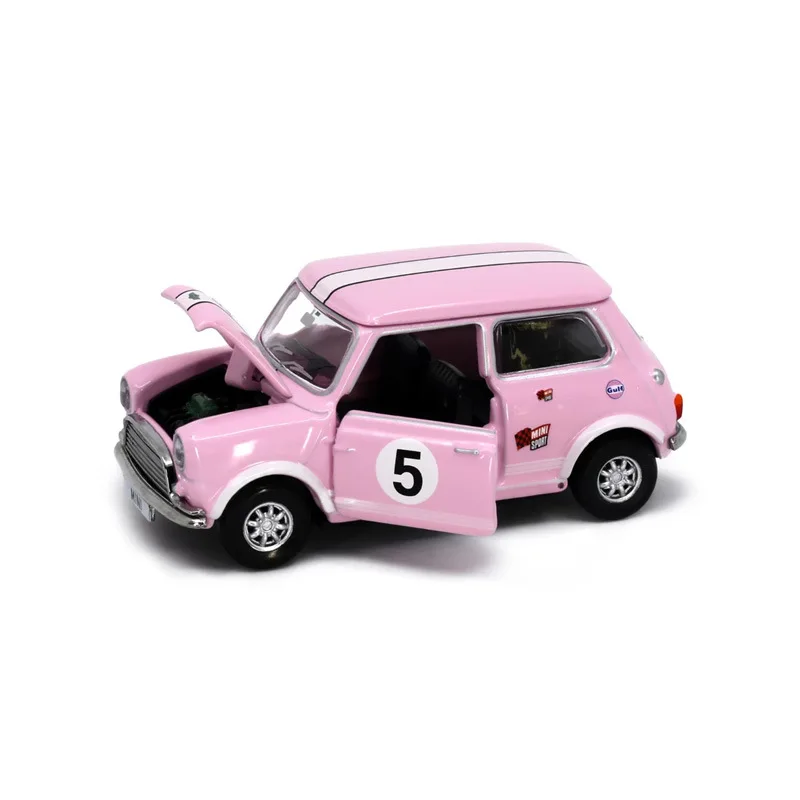 Pink Mini Cooper Mk1 Diecast Model 1:50 Scale 2 Pink Mini Cooper Mk1 Diecast Model 1:50 Scale - Image 2