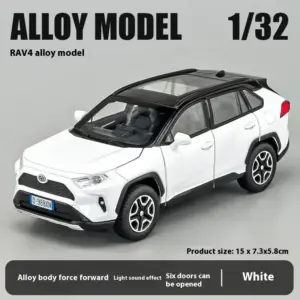 1:32 Toyota RAV4 Off Road Diecast Model 17 Se672a7590ddb442cb11350516390fb471