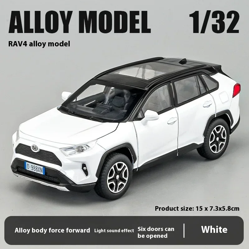 1:32 Toyota RAV4 Off Road Diecast Model 9 1:32 Toyota RAV4 Off Road Diecast Model - Image 9