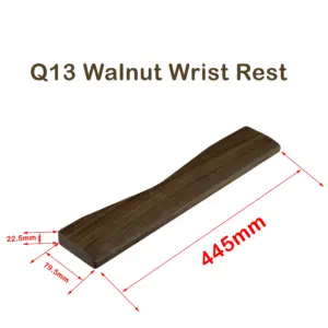 Walnut Wooden Wrist Rest for Keychron Pro Models 16 Se690015d656043d8b21eada0d83e2482r