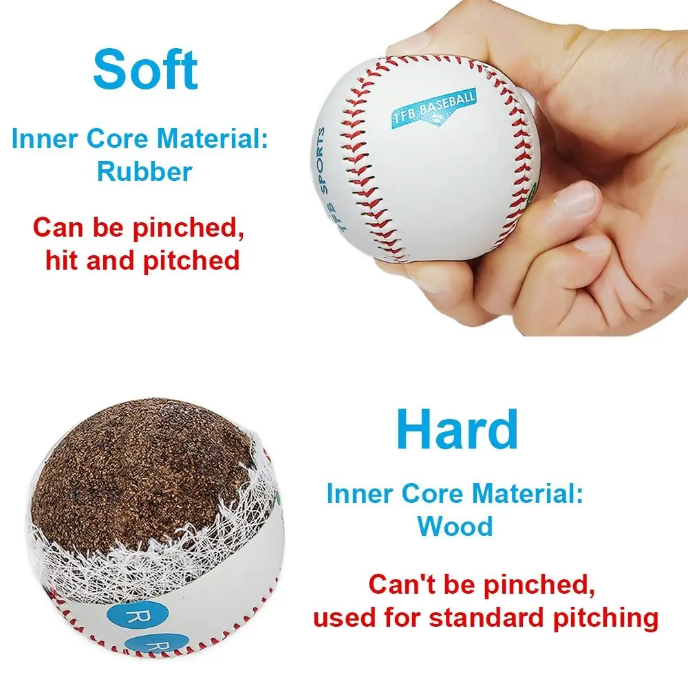 9-Inch Pitch Training Baseball with Core Options 4 9-Inch Pitch Training Baseball with Core Options - Image 4