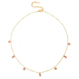 Gold-Tone Stainless Steel Necklace JDB201457 14 Se6afd86a88b24e9ba19efc44fedbede54