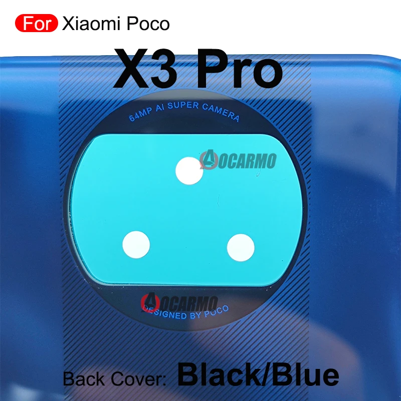 Xiaomi Poco X3 Pro Replacement Set in Black, Blue, Gold 5 Xiaomi Poco X3 Pro Replacement Set in Black, Blue, Gold - Image 5