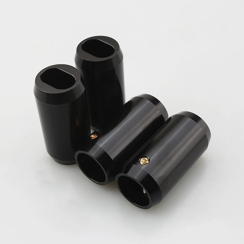 Black Aluminum Bi-wire Y-Splitter Connectors (Set of 4) 4 Black Aluminum Bi-wire Y-Splitter Connectors (Set of 4) - Image 4