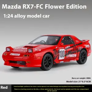 1:24 Mazda RX7 Diecast Model Car 18 Se6db879879944f0680c52bc6d9762113V