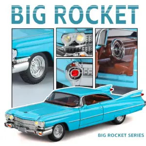 Blue 1:32 Scale Cadillac Diecast Model 7 Se6dfcba9371d4f33a852d56193598cb4n