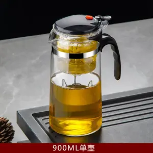 Heat-Resistant Glass Teapot for Gong Fu Tea 17 Se6f822ab65a9456480b7ea27dbf477f4p