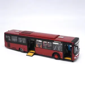 Vibrant Red Yutong ZK6128 Bus Model 11 Se6f9d0534f364741b2b755f6f2d65ec7Z