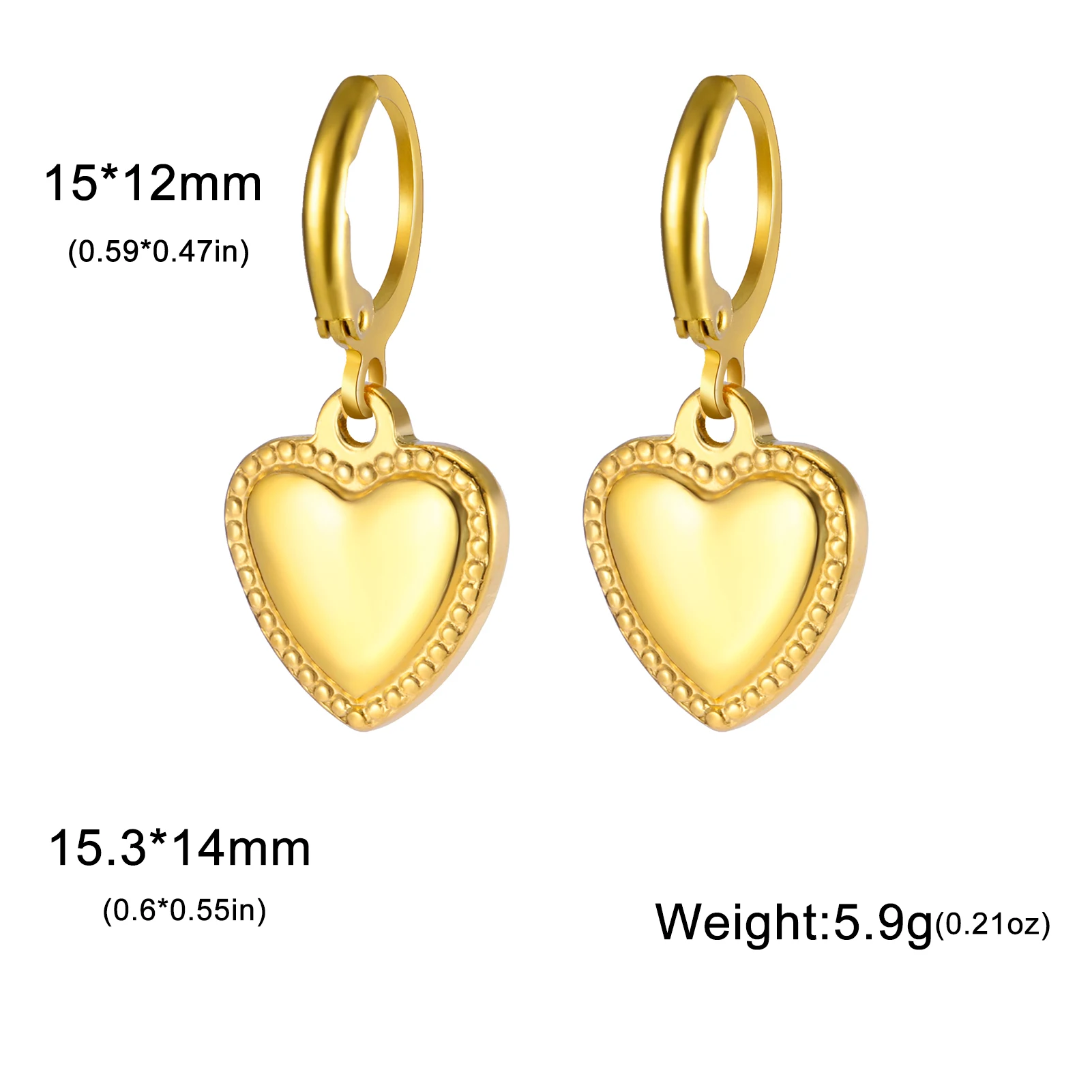 Stainless Steel Hoop Earrings Collection 10 Stainless Steel Hoop Earrings Collection - Image 10