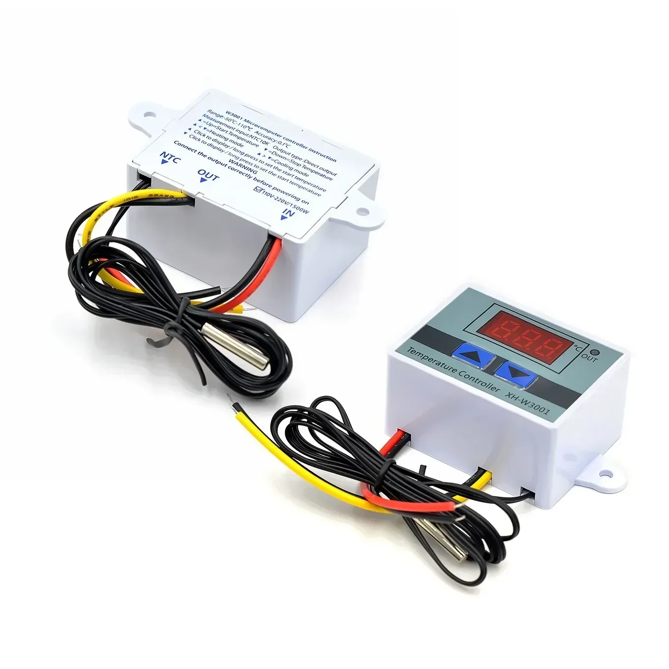 Digital LED Temperature Controller XH-W3001 6 Digital LED Temperature Controller XH-W3001 - Image 6