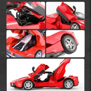 Red Miniature Sports Car Model 1:32 Diecast 11 Se71ff1a2ece6417e8b0250ae7a9012215