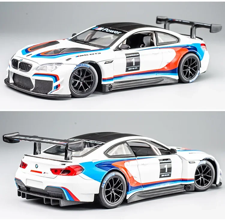 BMW M6 GT3 1:32 Scale Die-Cast Model 7 BMW M6 GT3 1:32 Scale Die-Cast Model - Image 7