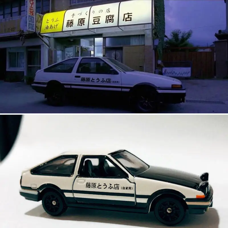 Miniature Toyota AE86 1:64 Scale Diecast Model 5 Miniature Toyota AE86 1:64 Scale Diecast Model - Image 5