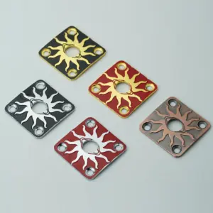 Stainless Steel Guitar Jack Plate GJ011 11 Se7497f8764de404b921affd1c2538cb3m