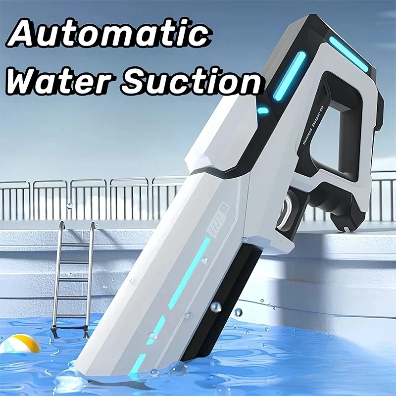Futuristic Electric Water Gun with LED Lights 3 Futuristic Electric Water Gun with LED Lights - Image 3