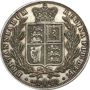 Vintage 1851 Victoria Half Crown Replica Coin 14 Se74dfca2474c4e498510cf9111be8d4ej