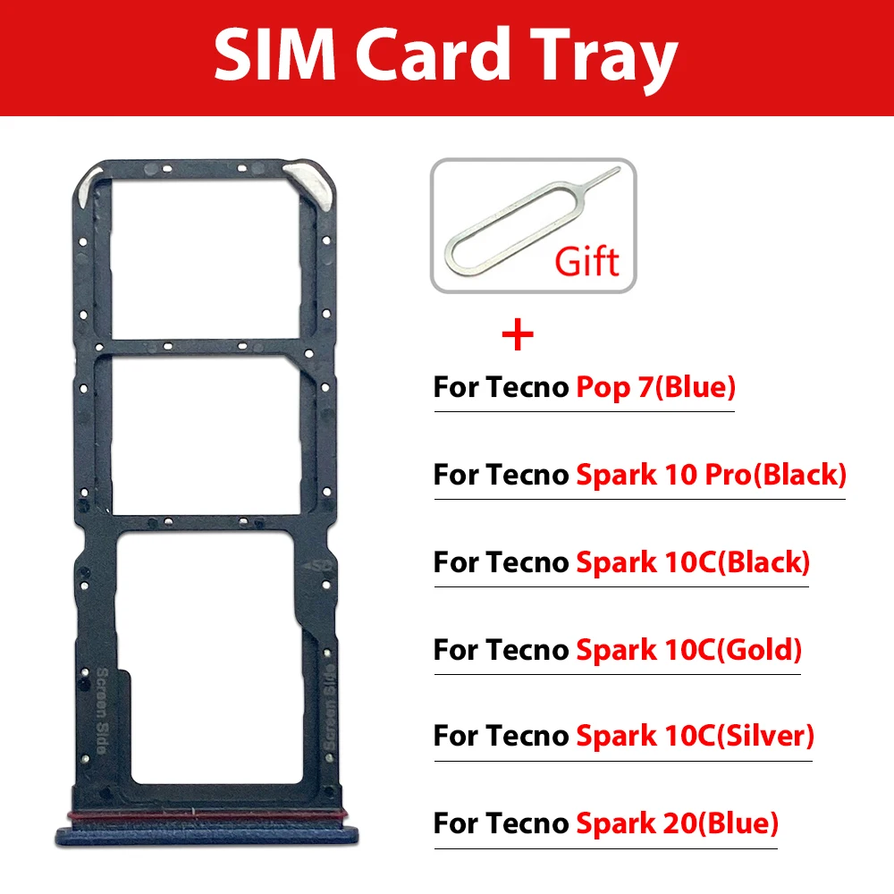 Dual SIM & SD Tray for Tecno Models 4 Dual SIM & SD Tray for Tecno Models - Image 4