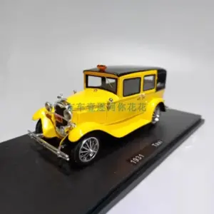 1931 Vintage Taxi Diecast Model - 1:43 Scale 11 Se757baf2e08f433297ef5e943a2ce96bu