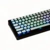 White Smoky ASA Profile Keycap Set for Mechanical Keyboards