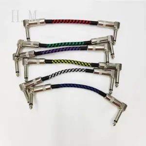 Vibrant 15cm Guitar Effect Patch Cables Set 9 Se75ddcaddd4c414c944eecdc1f989f1bf