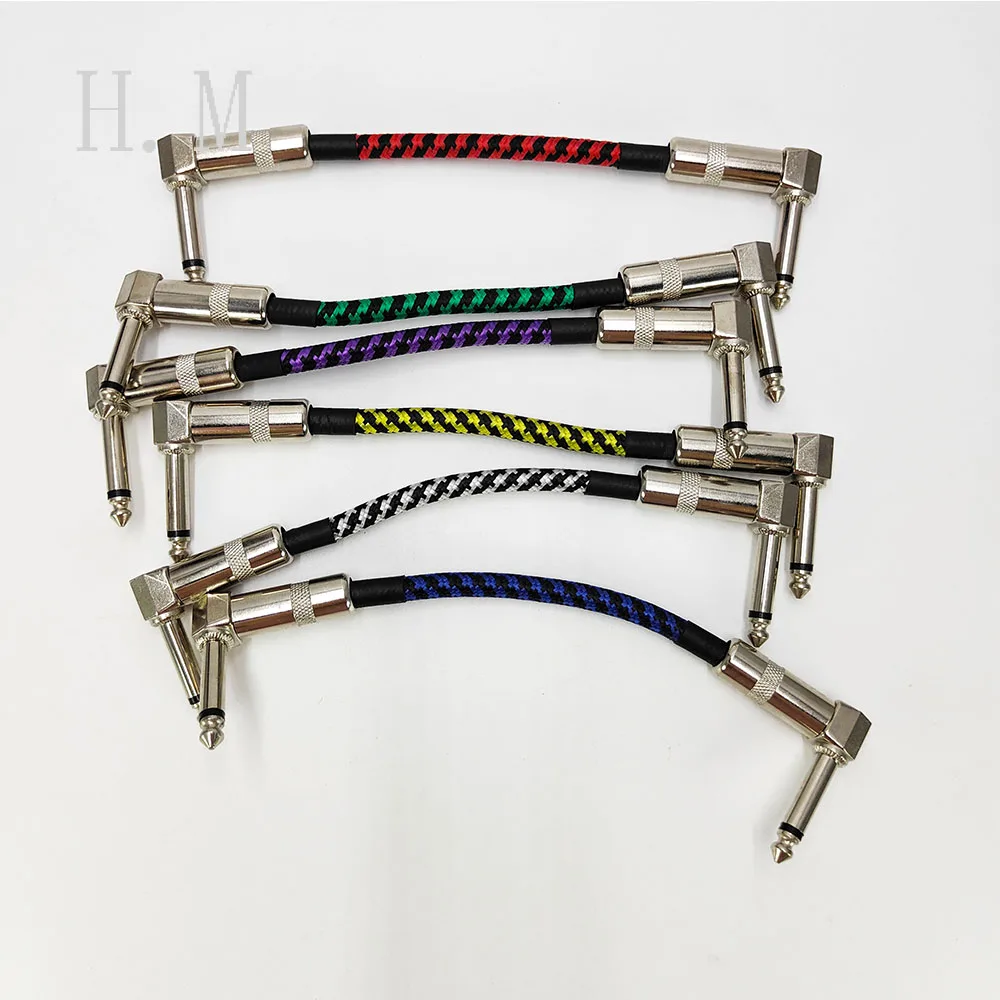 Vibrant 15cm Guitar Effect Patch Cables Set 4 Vibrant 15cm Guitar Effect Patch Cables Set - Image 4