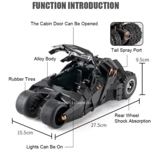 1:18 Scale Batmobile Model for Collectors 9 Se76ebef0a92049d5952f919f1e07c023t