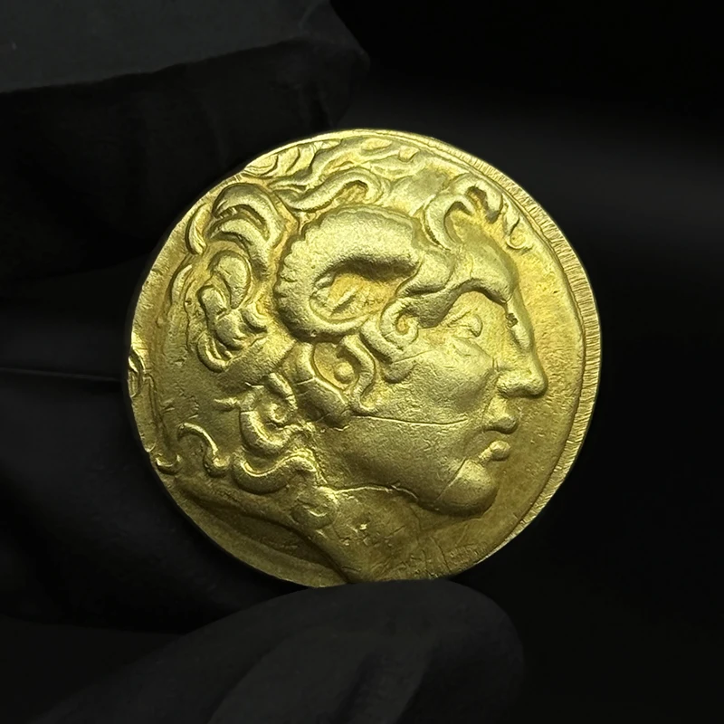 Alexander the Great Replica Coin - 29.5mm Copper 8 Alexander the Great Replica Coin - 29.5mm Copper - Image 8