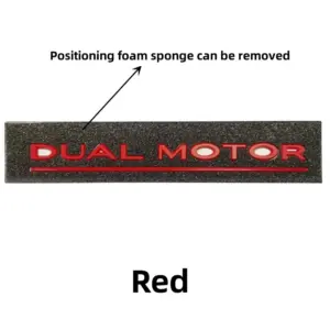 Tesla Dual Motor Emblem for Model Y, 3, X, S 19 Se79441da6f734342ad5cab301dc206ee2