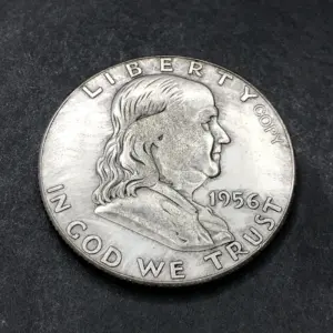 Vintage Copper Franklin Liberty Bell Half Dollar Replica 17 Se79e55e271984a74b36f37dd3eaafdedS