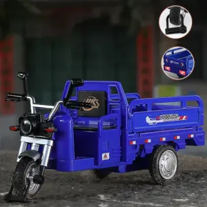 Bright Red Diecast Tricycle Model Collection 14 Se7e908e158e842678f84779f177491ec3