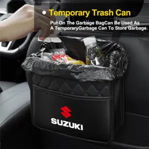 Suzuki PU Leather Car Storage Bag 25x15x8cm 10 Se802d45be57140369676a0d150764bd9b