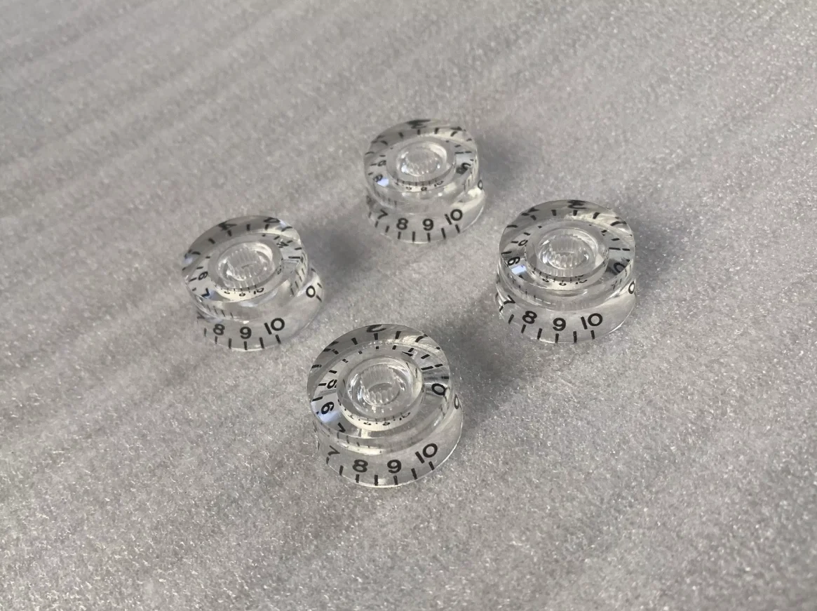 Acrylic Guitar Control Knobs for LP/SG Models 2 Acrylic Guitar Control Knobs for LP/SG Models - Image 2