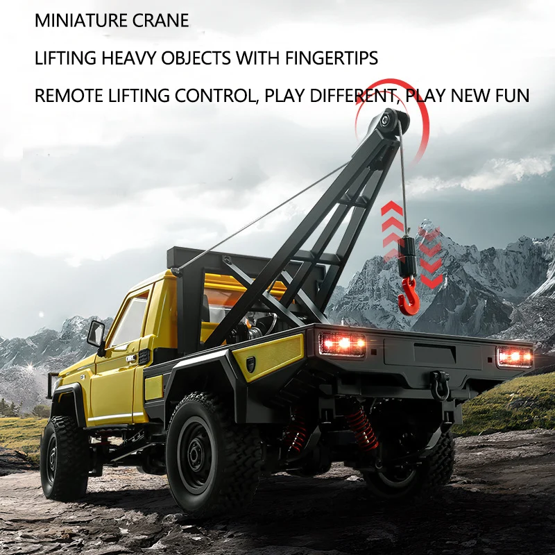 1:12 Scale RC Tow Truck with 4WD 4 1:12 Scale RC Tow Truck with 4WD - Image 4