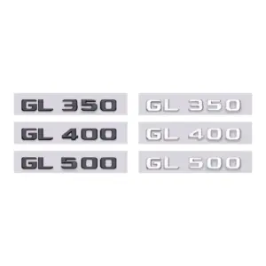 Mercedes-Benz GL Badge Sticker for Models GL350 GL400 GL500 9 Se85775334c944085bfd5e479388706b0O