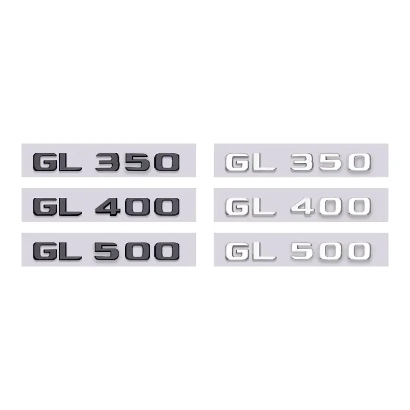 Mercedes-Benz GL Badge Sticker for Models GL350 GL400 GL500 3 Mercedes-Benz GL Badge Sticker for Models GL350 GL400 GL500 - Image 3
