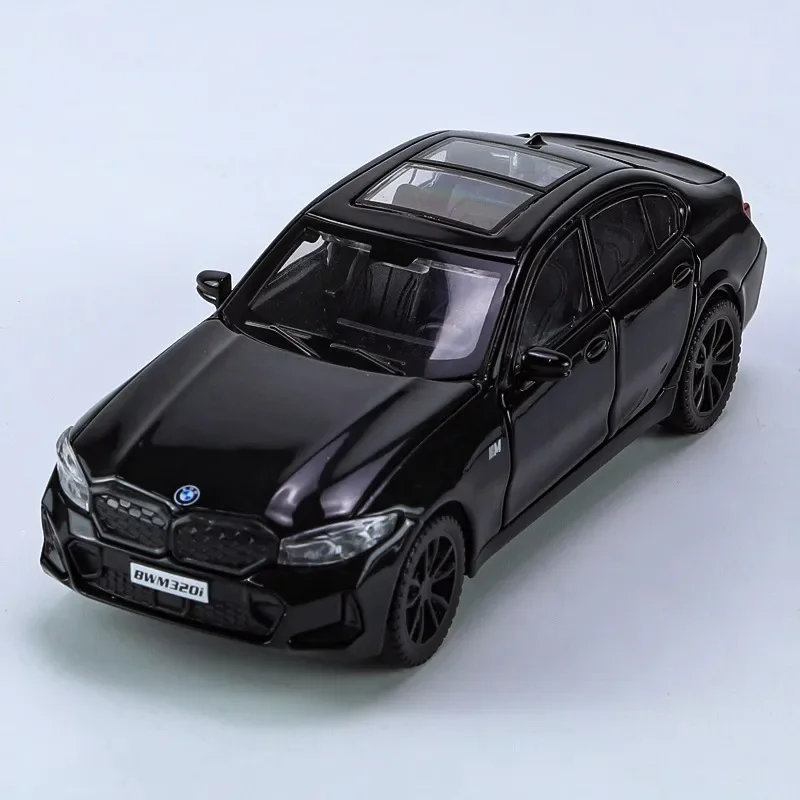 BMW 320i 2023 Diecast Alloy Model in Black 7 BMW 320i 2023 Diecast Alloy Model in Black - Image 7