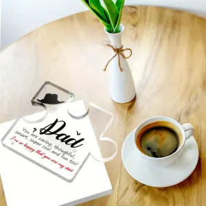 Personalized Acrylic Puzzle Piece for Dad 9 Se87e3751f2b544da8816631b87fca56d7