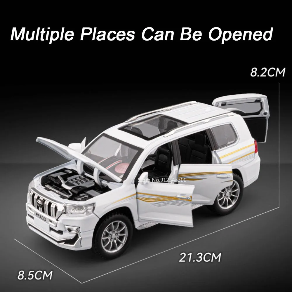 1:24 Scale Prado RC Off-Road SUV Model 2 1:24 Scale Prado RC Off-Road SUV Model - Image 2